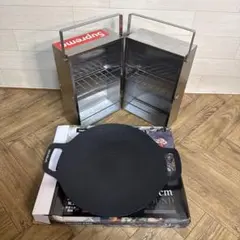 新品未使用品 キャプテンスタックダブルバーベキューコンロ 6〜8人用