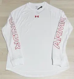 アンダーアーマー ロングスリーブtシャツ 長袖tシャツ Mサイズ ホワイト 新品