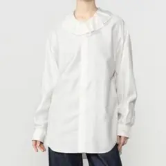 nicholson&nicholson　フリルカラーシャツのサムネイル
