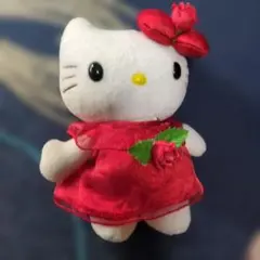 ハローキティ マスコット ボールチェーン 花占い 2000年 ミレニアム