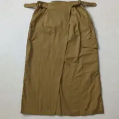 【ADAM ET ROPÉ 】ラップ風 ミモレ丈スカート　レディース 日本製