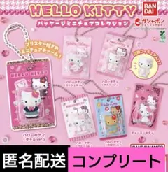 HELLO KITTY　パッケージミニチュアコレクション　コンプリート　ガチャ