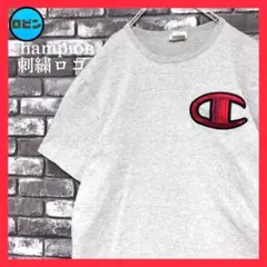 Championチャンピオン刺繍ワンポイントビッグロゴtシャツTシャツ目玉tee