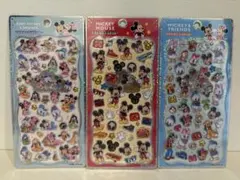 プチドロップステッカー ディズニー 3枚セット 正規品 ボンボンドロップシール
