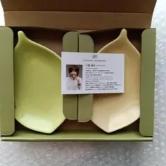 TATSUYA KAWAGOE ペアリーフディッシュ 2枚セットのサムネイル