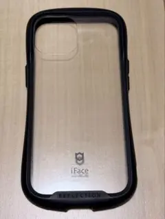 iPhone15用 iFace REFLECTIONケース クリア・ブラック