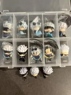 呪術廻戦 懐玉・玉折 五条悟 フィギュア キーホルダー まとめ売り