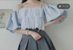 Ambre Neige ２wayショートオフショルブラウスのサムネイル
