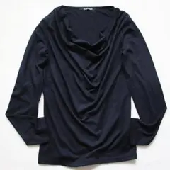 Y2K✨5351プールオム ドレープ長袖Tシャツ カットソー archive