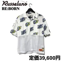 新品 ラッセルノ ゴルフ リボーン ファイヤーボール ルチャ リメイク シャツ