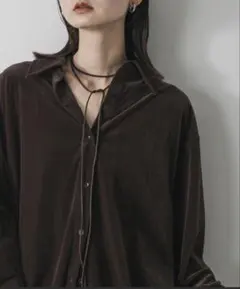 マルチコードツキベロアシャツ