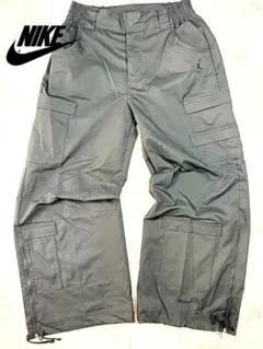【NIKE JORDAN】カーゴパンツ ブラック Lサイズ ジョーダンロゴ