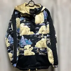 ホッキョクグマプリント フード付きスキーウェア