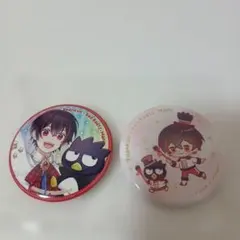 カラフルピーチ　ゆあんくん　サンリオ　コラボ　缶バッチセット