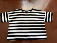 Le Minor（ルミノア）黒白ボーダー　 半袖カットソー