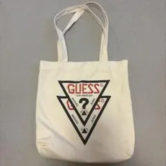 GUESS トートバッグ ホワイト