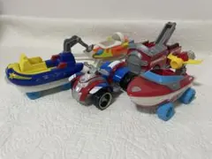 パウパトロール　ビークル5点セット+腕時計