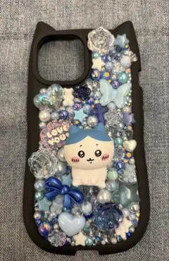 iPhone14.15 ケース　デコ電