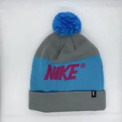 00's】NIKE ボンボンニット帽 ビーニー vintage 古着 Y2K - メルカリ