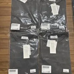 ブラック Tシャツ 長袖Lサイズ 5枚セット