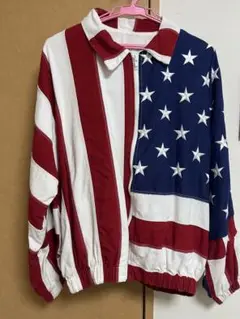アメリカ国旗デザイン ジャケット Mサイズ