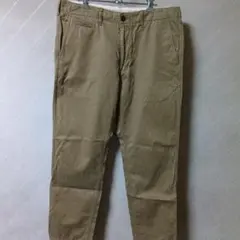 UNIQLO チノパン ベージュ　ウエスト85 レングス76