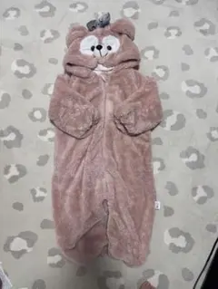 シェリーメイ風着ぐるみフリース素材 ピンク