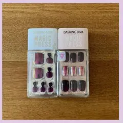 DASHING DIVA MAGIC PRESS ネイルチップ　2セット