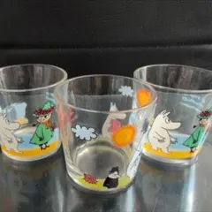 ムーミン ガラスコップ 3個セット