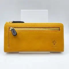 アルベロ　長財布　財布　ウォレット　L字ファスナー　イエローのサムネイル