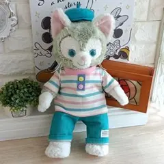 ジェラトーニ　Sサイズ　コスチューム　ピンク×水色ボーダーセット