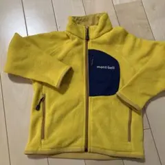 モンベル フリースジャケット 100cm キッズ　クリマプラス100