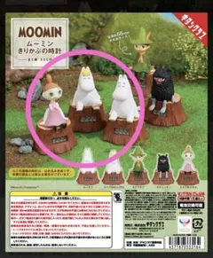 ムーミンきりかぶの時計　フィギュア 3体セット