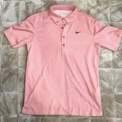 NIKE GOLF ポロシャツ DRI-FIT Sサイズ ピンク