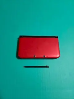 ニンテンドー3DS LL本体　レッド×ブラック　ジャンク