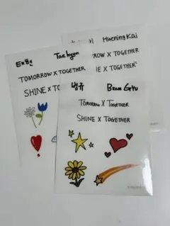 SHINE X TOGETHER シール3枚セット