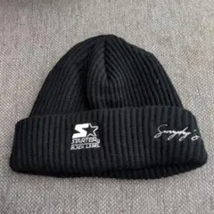 STARTER BLACK LABEL ブラックニット帽