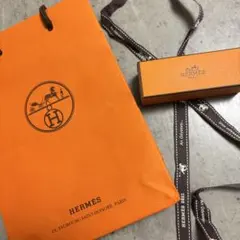 [付属品のみ]HERMES ショップ袋 リップボックス他