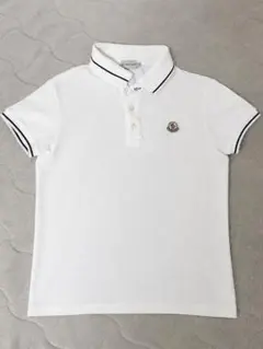 MONCLER ポロシャツ ホワイト sサイズ