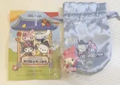 EDIYA COFFEE サンリオ マイメロディ マスコットキーホルダー