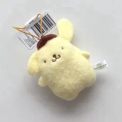 【新品未使用】サンリオ　ふわもこワッペンこれくしょんマスコット　ポムポムプリン②