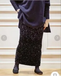 イエナラブークル スパンコール ペンシルスカート Noble ZARA シップス