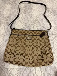 Coach ショルダーバッグ ブラウン ロゴ