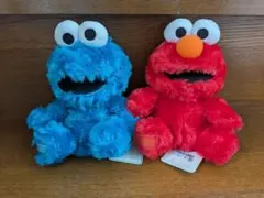 USJ　セサミストリート【エルモ】ぬいぐるみ　2体セット