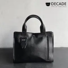 新品未使用★DECADE★防水加工★レザートートバック★A4可