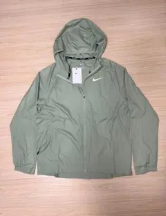 NIKE ナイキ エッセンシャル ジャケット ナイロンパーカー　Lグリーン 新品