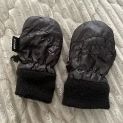BREEZE ブラック キッズ手袋