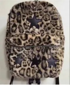 レオパード柄 スタッズ装飾 バックパック リュック SWAG レオパード柄 スタッズ装飾 バックパック リュック SWAG - メルカリ