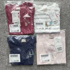 【新品】プティマイン　半袖Tシャツ　4枚セット