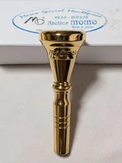 BrassLabMoMo M-1⭐︎インナーゴールド ユーフォニアムマウスピース